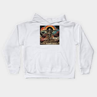 led zepplin cool amazing artwork Kids Hoodie